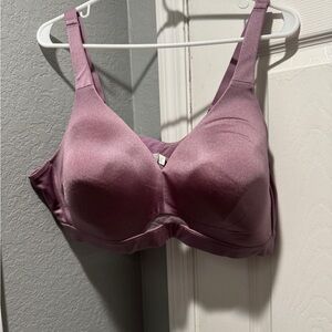 Cacique Satin Plum Bra